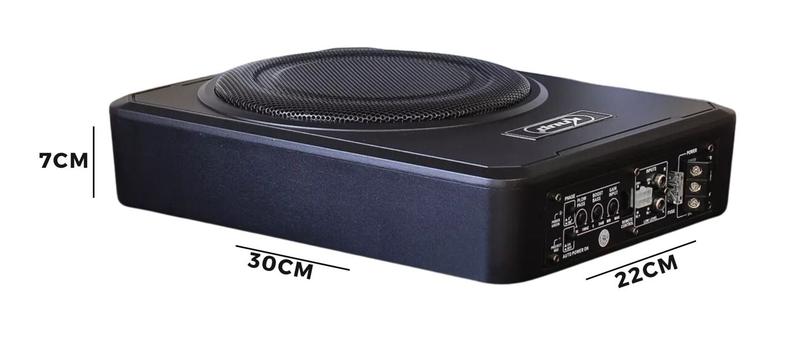 Caixa Subwoofer Automotivo Amplificada 8 Polegadas Kp-sc501 Knup